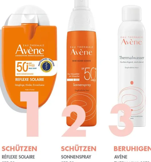 Avene Reflexe Solaire Familie SPF 50+ 30 ml Fluid