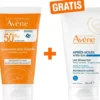 Avene Sonnencreme SPF 50+ ohne Duftstoffe 50 ml + gratis Repair - Lotion nach der Sonne 50 ml