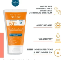 Avene Sonnenfluid SPF 50+ ohne Duftstoffe 50 ml
