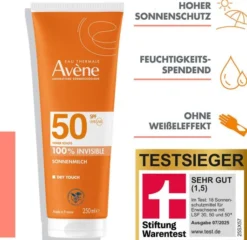 Avene Sonnenmilch SPF 50 250 ml