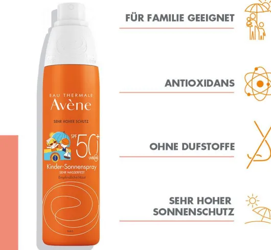 Avene Sunsitive Kinder 200 ml Sonnenspray SPF 50+