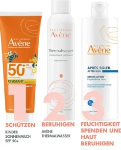 Avene Sunsitive Kinder Sonnenmilch SPF 50+ 250 ml Milch