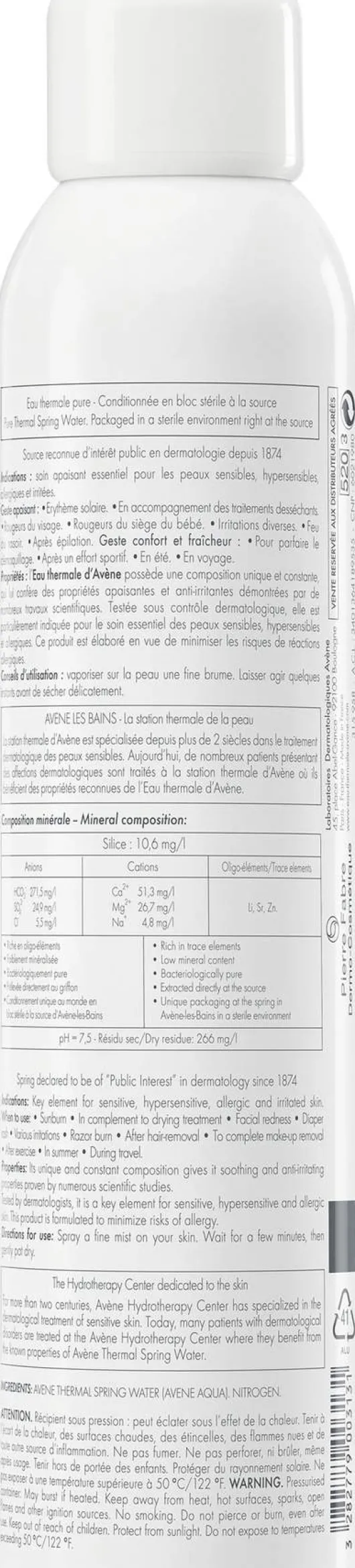 Avene Thermalwasser Spray 300 ml