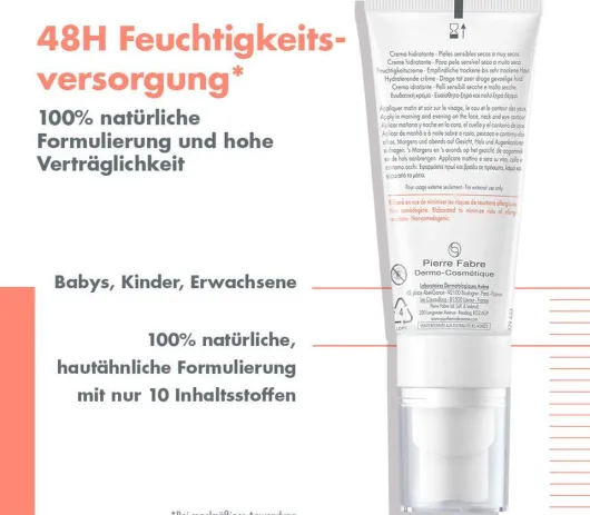 Avene Tolerance Hydra-10 Feuchtigkeitscreme 40 ml