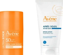Avene Ultra Stick Invisible SPF 50 20 g + gratis Avene Repair-Lotion nach der Sonne 50 ml