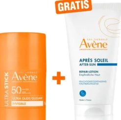 Avene Ultra Stick Invisible SPF 50 20 g + gratis Avene Repair-Lotion nach der Sonne 50 ml