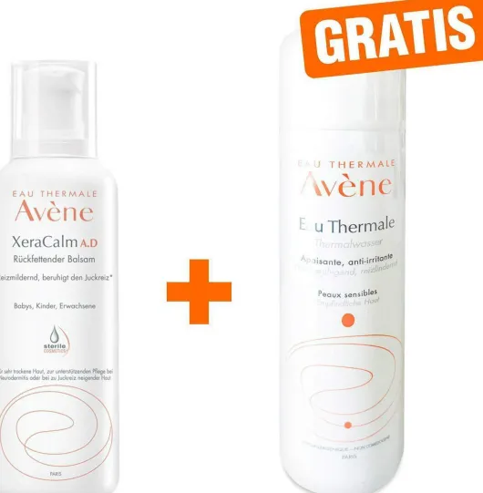 Avene XeraCalm A.D Balsam 400 ml + gratis Thermalwasserspray 50 ml