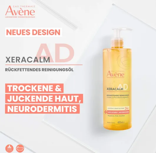 Avene XeraCalm A.D Reinigungsöl Nachfüllpack 400 ml
