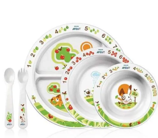 Avent Kinder Ess-Lern Set Groß 5-Teile
