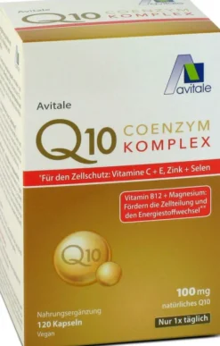 Avitale Q10 Coenzym Komplex 120 Kapseln