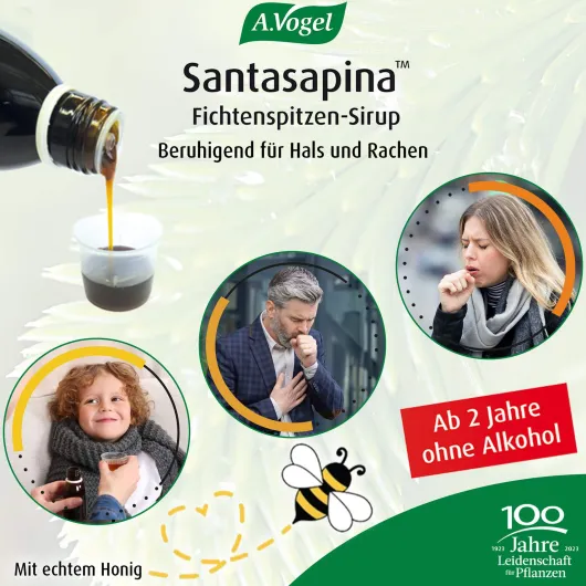 A.Vogel Santasapina ohne Alkohol Rottannen-Sirup 200 ml