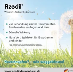 Azedil 0,5 mg Pro ml Lösung 6 ml Augentropfen