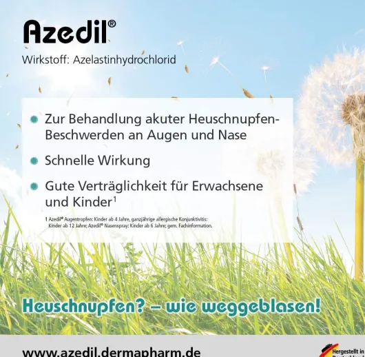 Azedil 0,5 mg Pro ml Lösung 6 ml Augentropfen