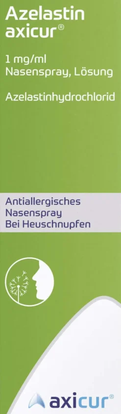 Azelastin axicur 1 mg je ml Nasenspray 10 ml