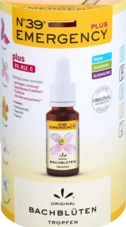 Bachblüten No.39 Emergency Plus Tropf.Z.Einnehm 20