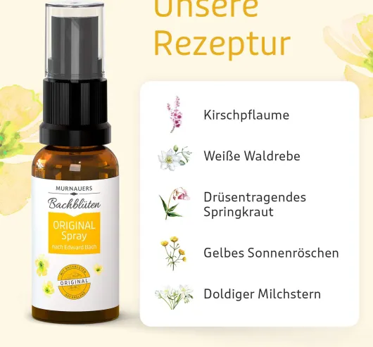 Bachblüten Original Spray Nach Dr.Bach 20 ml Spray