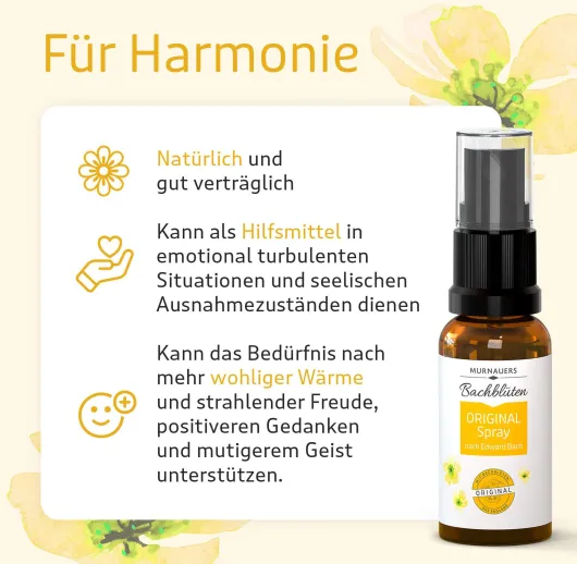 Bachblüten Original Spray Nach Dr.Bach 20 ml Spray