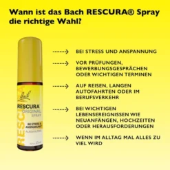 Bachblüten Rescura 20 ml Spray alkoholfrei