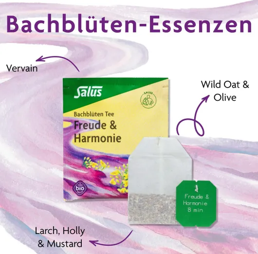 Bachblüten Tee Freude & Harmonie Bio 15 Filterbeutel