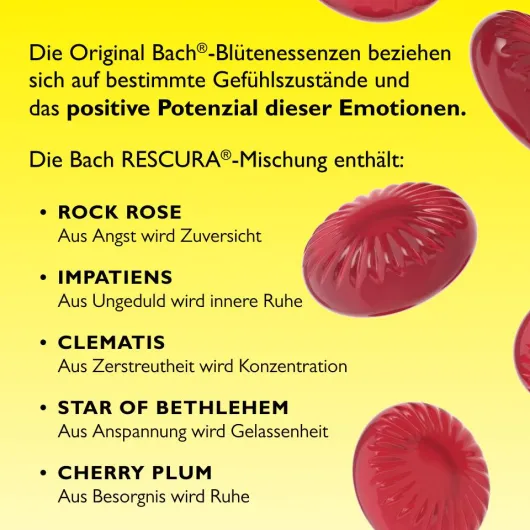 Bach Original Rescura Beeren-Mix 50 g Pastillen