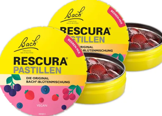 Bach Original Rescura Beeren-Mix 2 x 50 g Pastillen