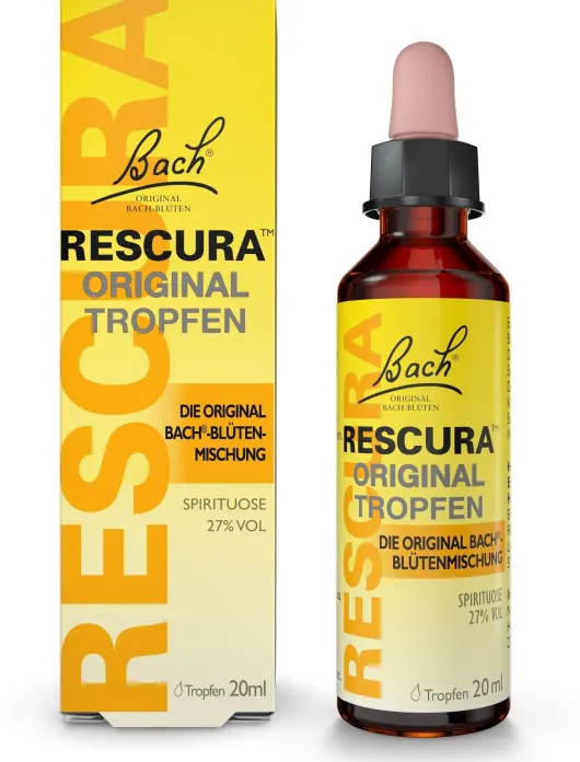Bach Original Rescura mit Alkohol 20 ml Tropfen