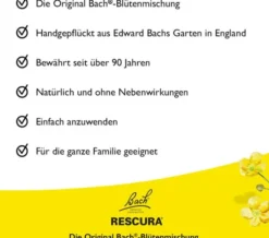 Bach Original Rescura mit Alkohol 10 ml Tropfen