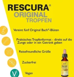 Bach Original Rescura mit Alkohol 10 ml Tropfen