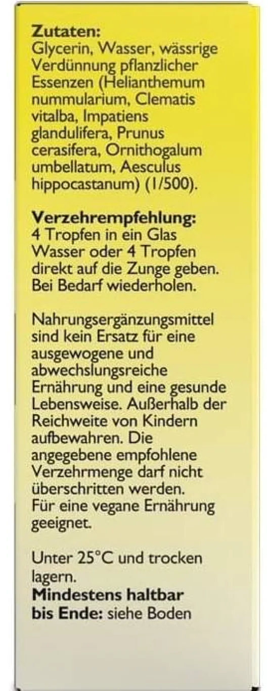 Bach Original Rescura Night alkoholfrei Tropfen 10 ml
