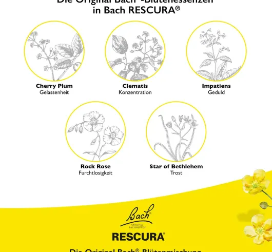 Bach Original Rescura Night 50 g Pastillen