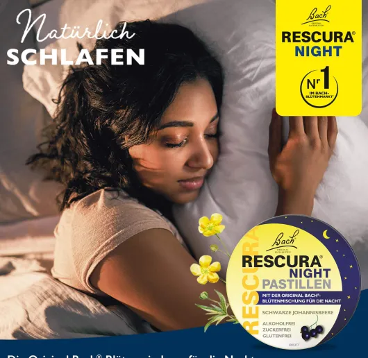 Bach Original Rescura Night 50 g Pastillen