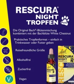 Bach Original Rescura Night Pets 10 ml Tropfen