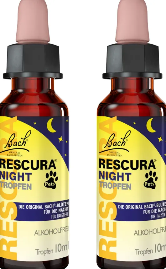 Bach Original Rescura Night Pets 2 x 10 ml Tropfen