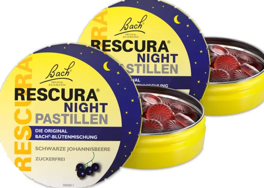 Bach Original Rescura Night 2 x 50 g Pastillen