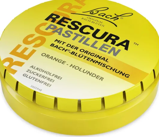 Bach Original Rescura Orange - Holunder 50 g Pastillen
