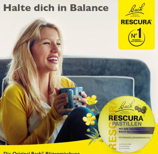 Bach Original Rescura Orange - Holunder 50 g Pastillen