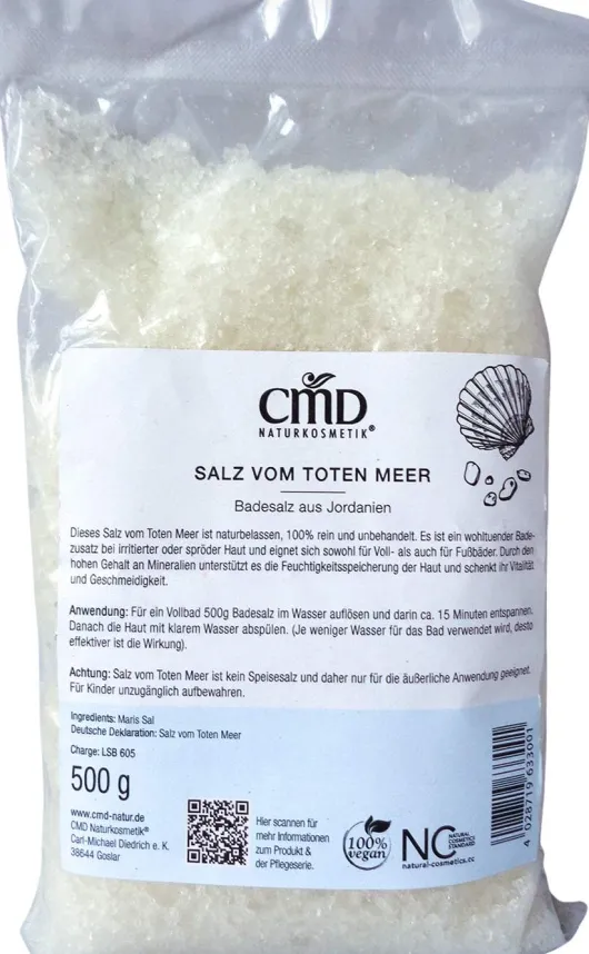 Badesalz Salz vom Toten Meer Cmd 500g
