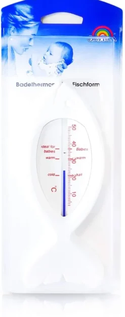 Badethermometer Fisch Weiß 115007