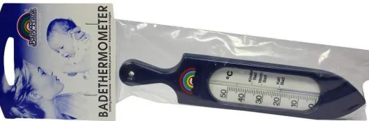 Badethermometer Mit Griff Blau 115005 1 Stück