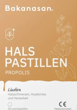 Bakanasan Halspastillen Propolis 30 Stück