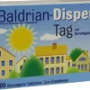 Baldrian Dispert Tag 100 Überzogene Tabletten