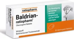 Baldrian-ratiopharm 30 Überzogene Tabletten