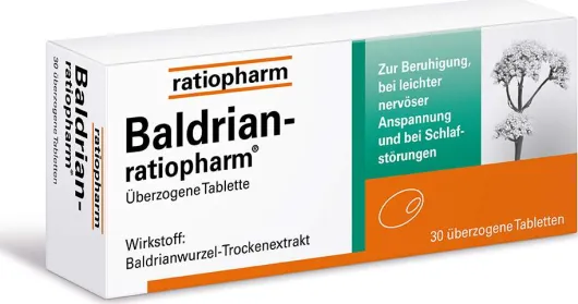 Baldrian-ratiopharm 30 Überzogene Tabletten