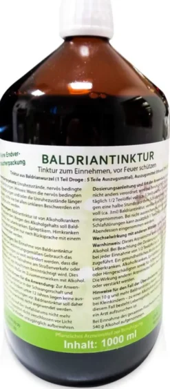Baldrian Tinktur 1 L Tinktur