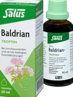 Baldrian Tropfen 50 ml Tinktur Bio Salus