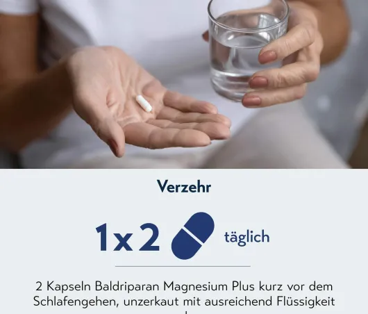 Baldriparan Magnesium Plus 60 Kapseln