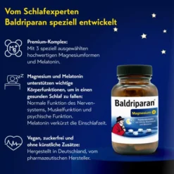 Baldriparan Magnesium Plus 60 Kapseln