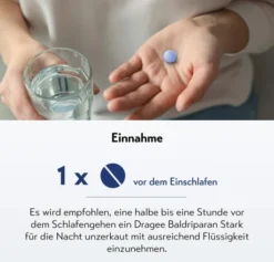 Baldriparan Stark für die Nacht 90 überzogene Tabletten