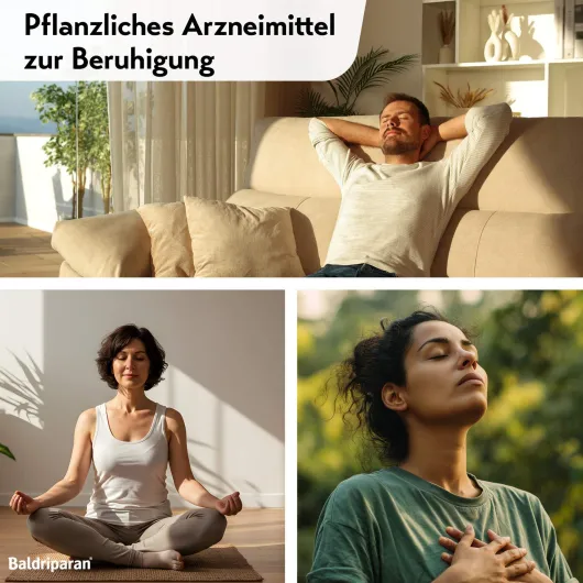 Baldriparan zur Beruhigung 60 überzogene Tabletten