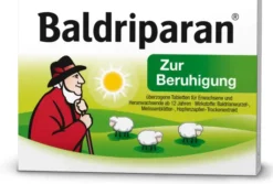 Baldriparan zur Beruhigung 60 überzogene Tabletten